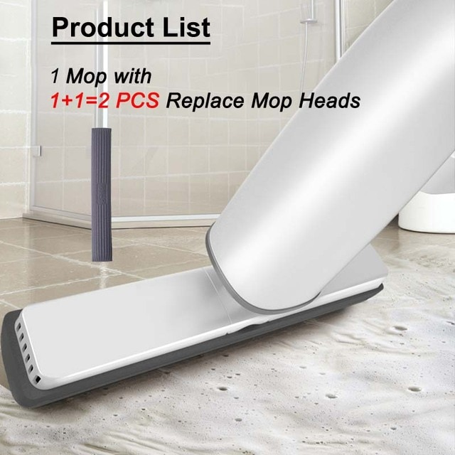 Sikunuo | Self-Wringing Lazy Sponge Floor Mop