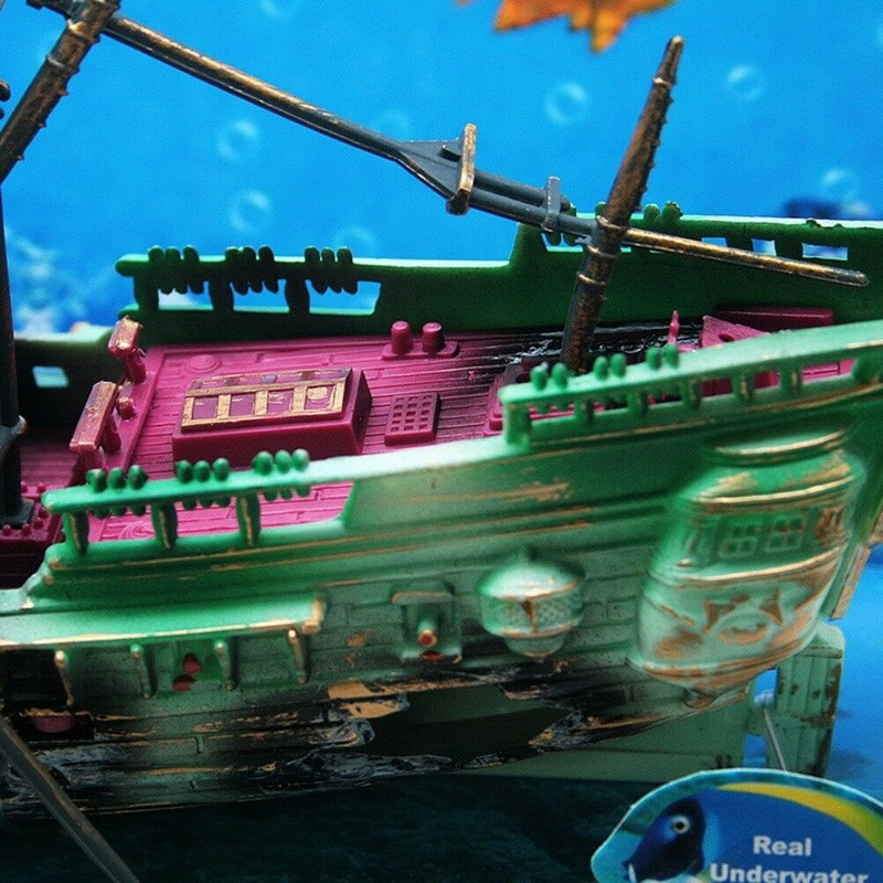 Sikunuo | Large Shipwreck Aquarium Decoration