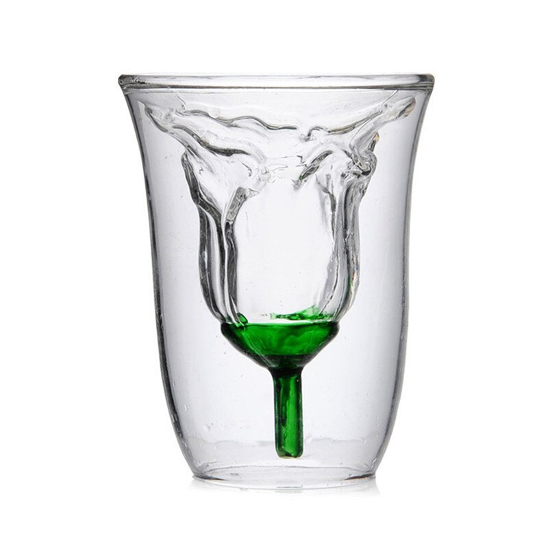 Sikunuo | Flower Pattern Double-Layer Glass