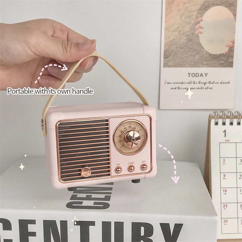 Sikunuo | Mini Retro Radio Bluetooth Speaker