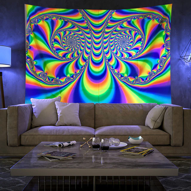 Sikunuo | Colorful Glowing Luminous Tapestry