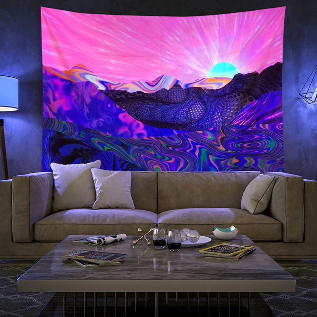 Sikunuo | Colorful Glowing Luminous Tapestry