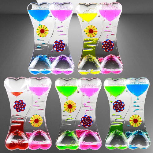 Sikunuo | Double Floating Hearts Hourglass