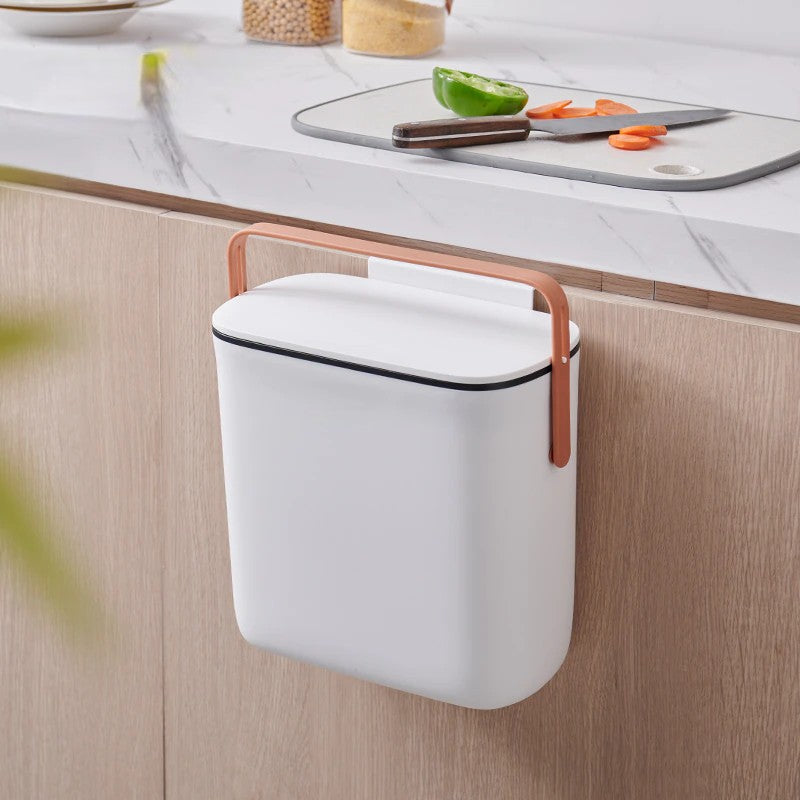 Sikunuo | Wall-Mounted Modern Large Kitchen Trash Can