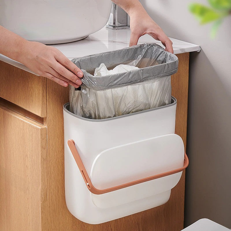 Sikunuo | Wall-Mounted Modern Large Kitchen Trash Can