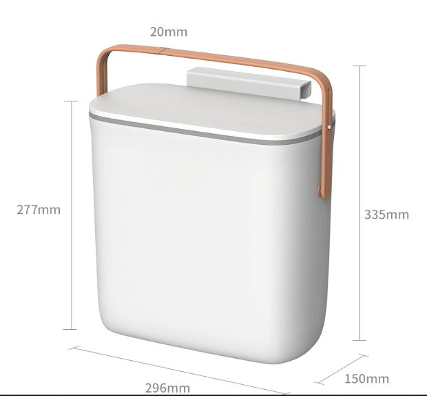 Sikunuo | Wall-Mounted Modern Large Kitchen Trash Can