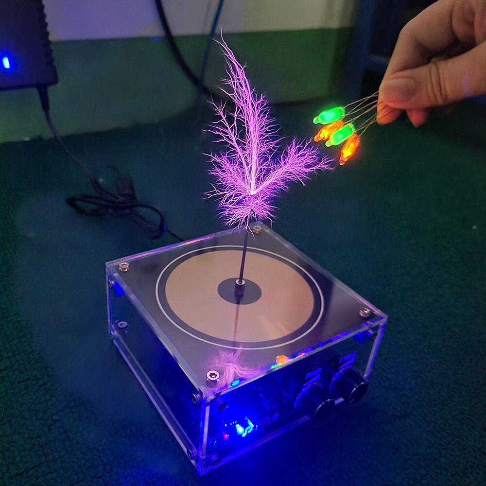 Sikunuo | Wireless Tesla Coil High-Frequency Lighting Speaker