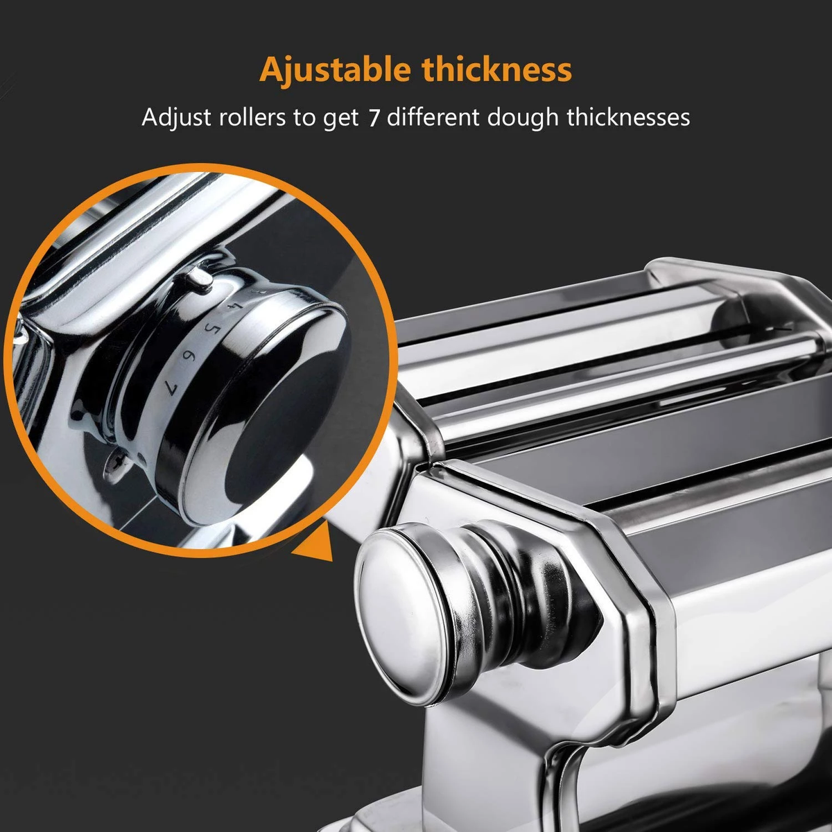 Sikunuo | Stainless Steel Manual Noodle Pasta Maker