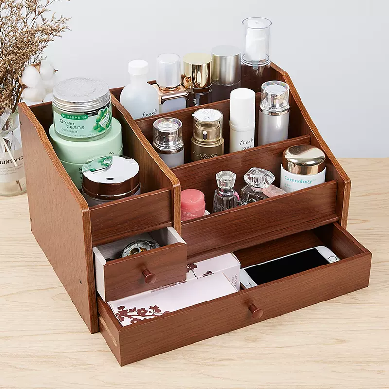 Sikunuo | On Point Wood Desktop Organizer