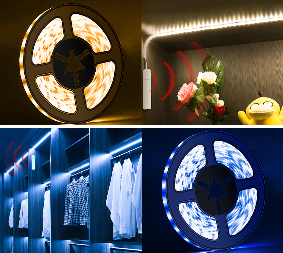 Sikunuo | Glowstick Motion Sensor LED Strip Light