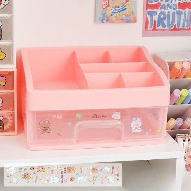 Sikunuo | Tidy Tower Desk Organizer Storage Box