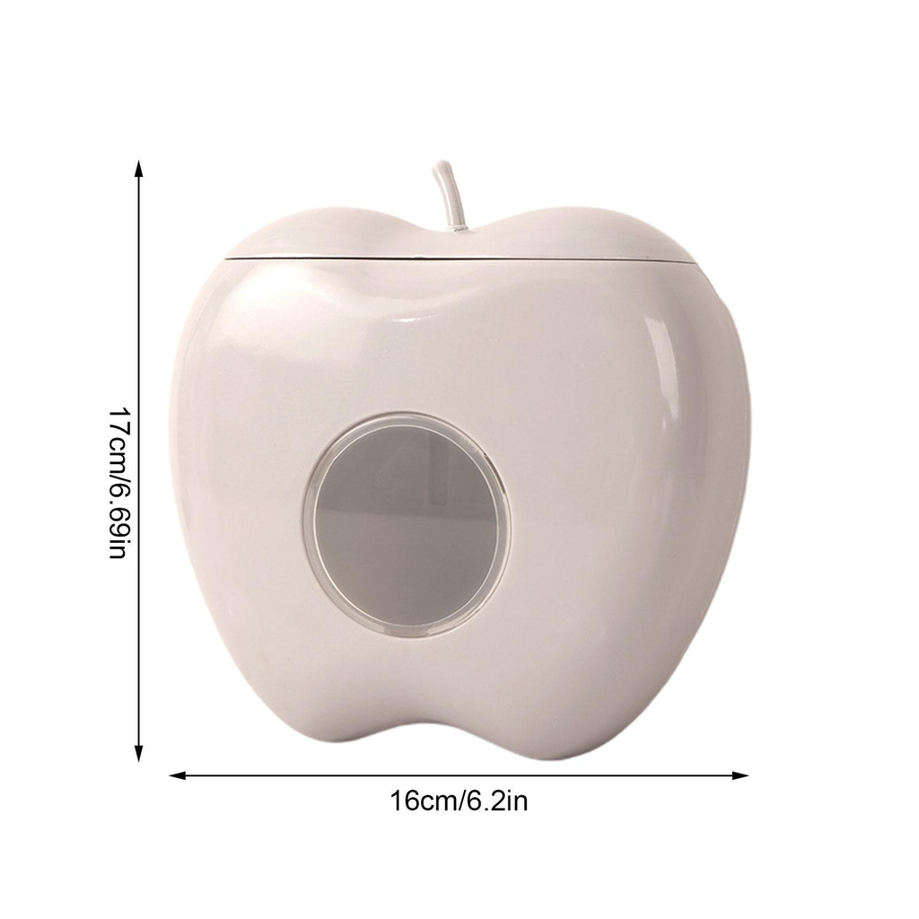 Sikunuo | Apple Shaped Wall Mounted Disposable Plastic Wrap Container
