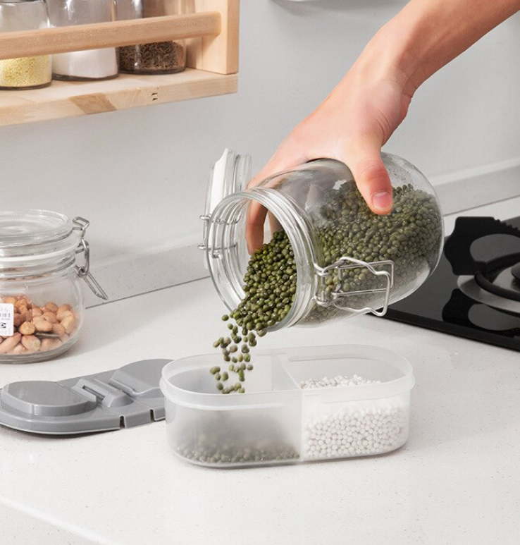 Sikunuo | Double Compartment Sealed Storage Fresh Box