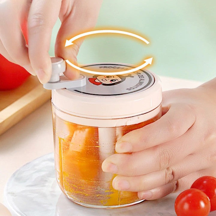 Sikunuo | Portable Manual Fast Garlic Vegetable Chopper