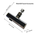 Sikunuo | Universal Rotating Waterfall Sink Faucet Extension
