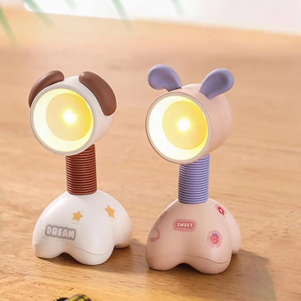 Sikunuo | Mini Pet Magnetic Retractable Night Desk Lamp