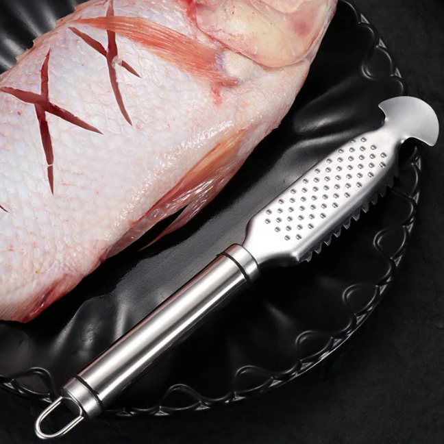 Sikunuo | Ginger Grind Stainless Fish Scraper Tool
