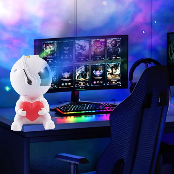 Sikunuo | Love Astronaut Galaxy Night Light Projector