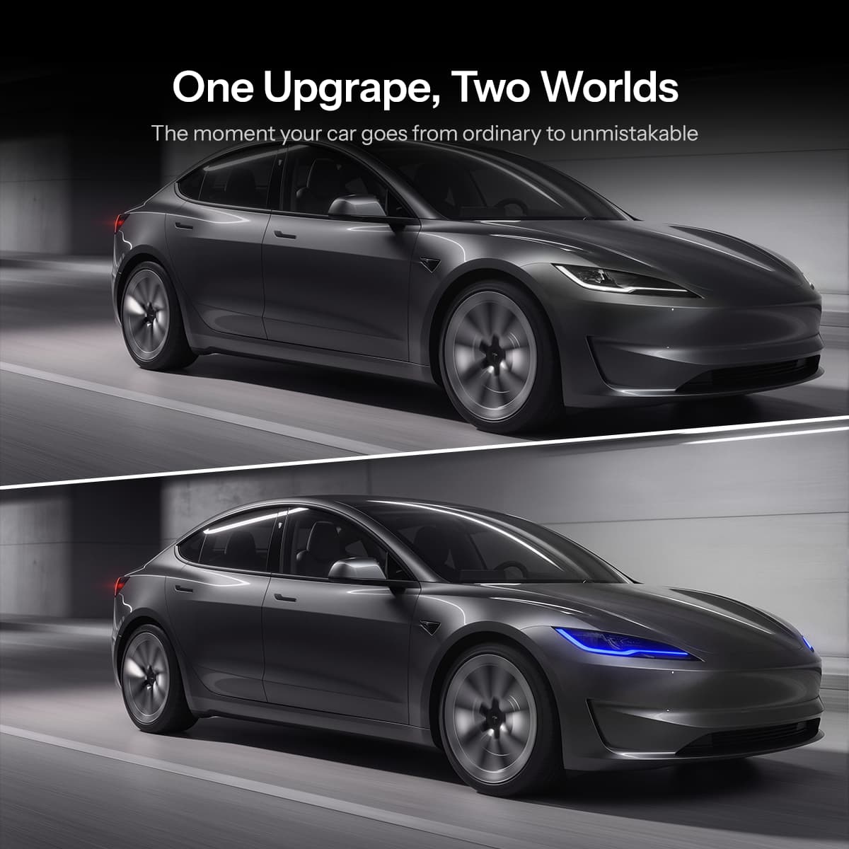 RGB DRL Module Upgrade Kit for Model 3 Highland丨OEM Ambient Sync