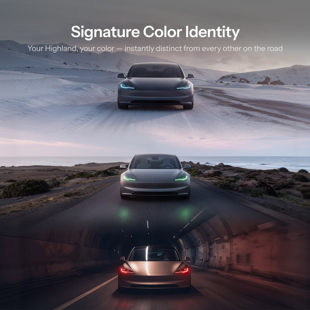 RGB DRL Module Upgrade Kit for Model 3 Highland丨OEM Ambient Sync