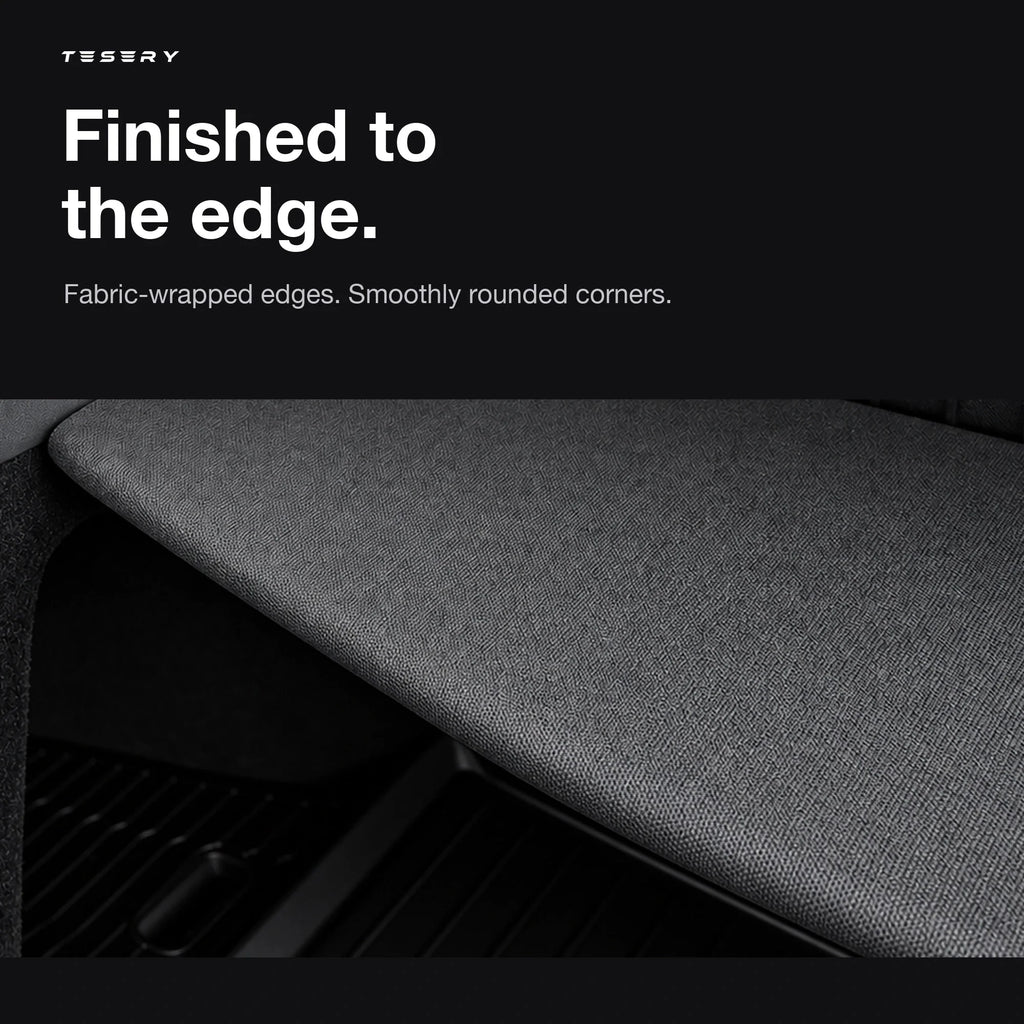 Rigid Trunk Cargo Cover for Tesla Model YL 6-Seater 2026+