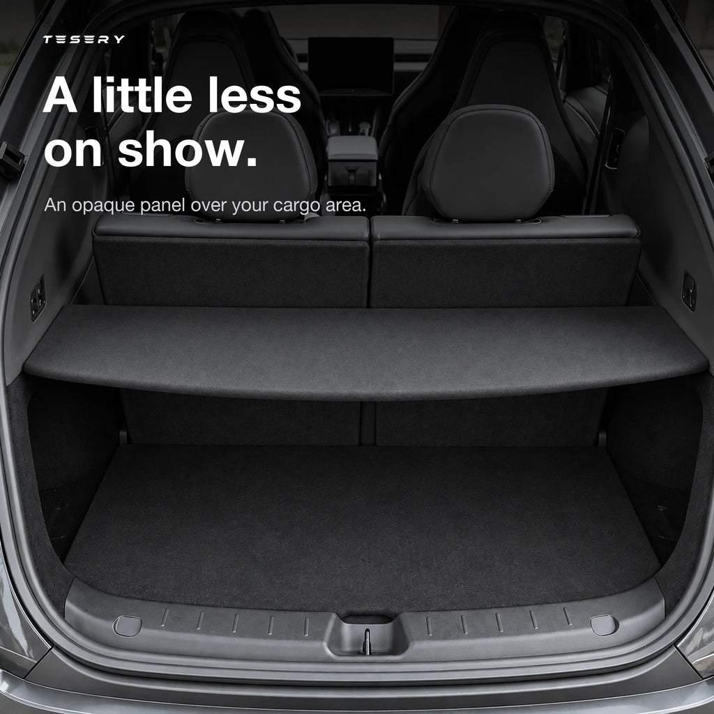 Rigid Trunk Cargo Cover for Tesla Model YL 6-Seater 2026+