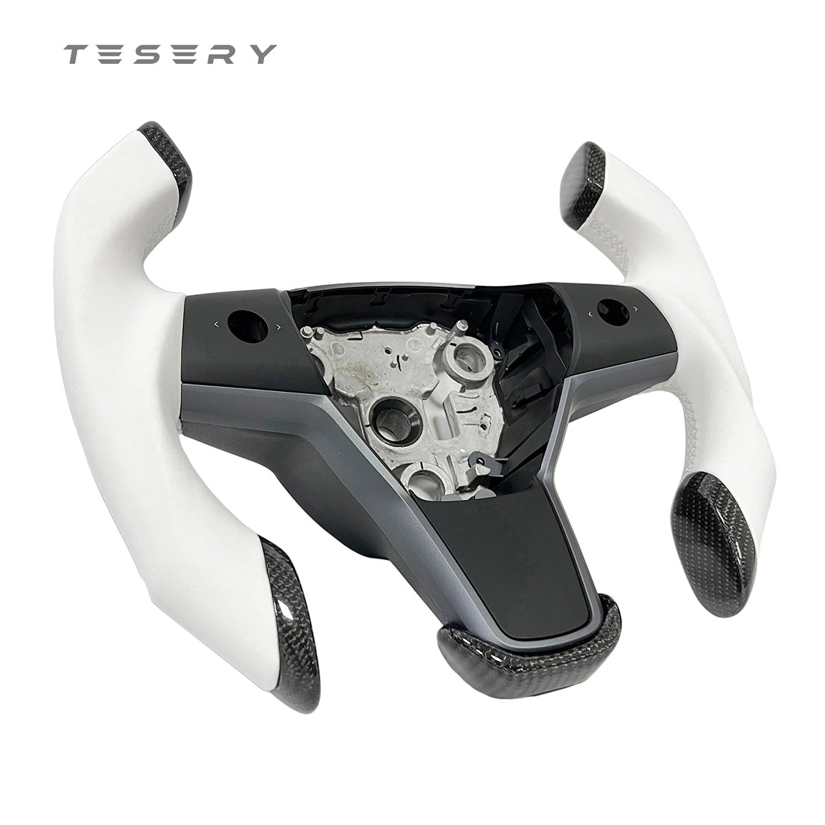 Sikunuo Roadster Steering Wheel for Tesla Model 3 / Y【Airplane wheel】
