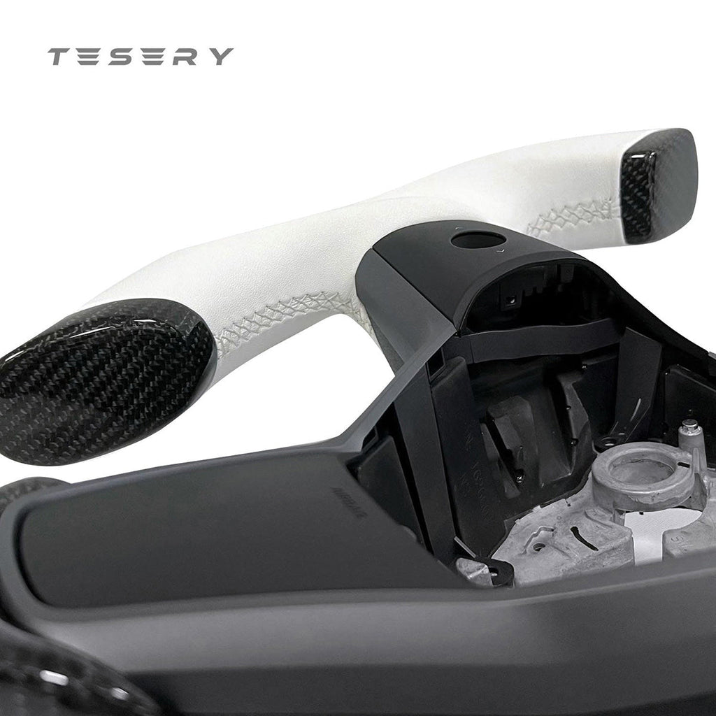 Sikunuo Roadster Steering Wheel for Tesla Model 3 / Y【Airplane wheel】