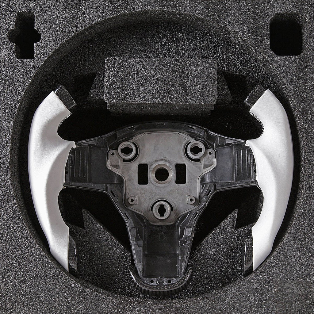 Sikunuo Roadster Steering Wheel for Tesla Model 3 / Y【Airplane wheel】