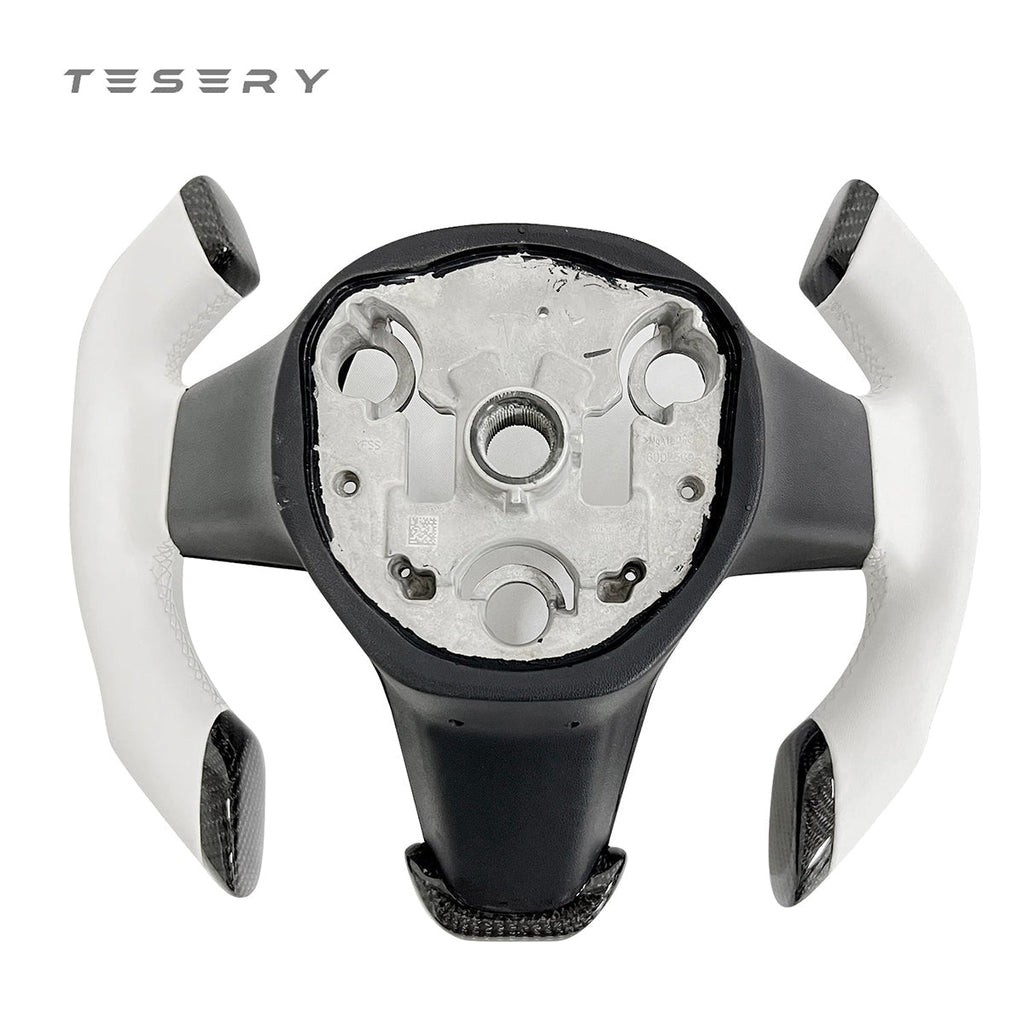 Sikunuo Roadster Steering Wheel for Tesla Model 3 / Y【Airplane wheel】
