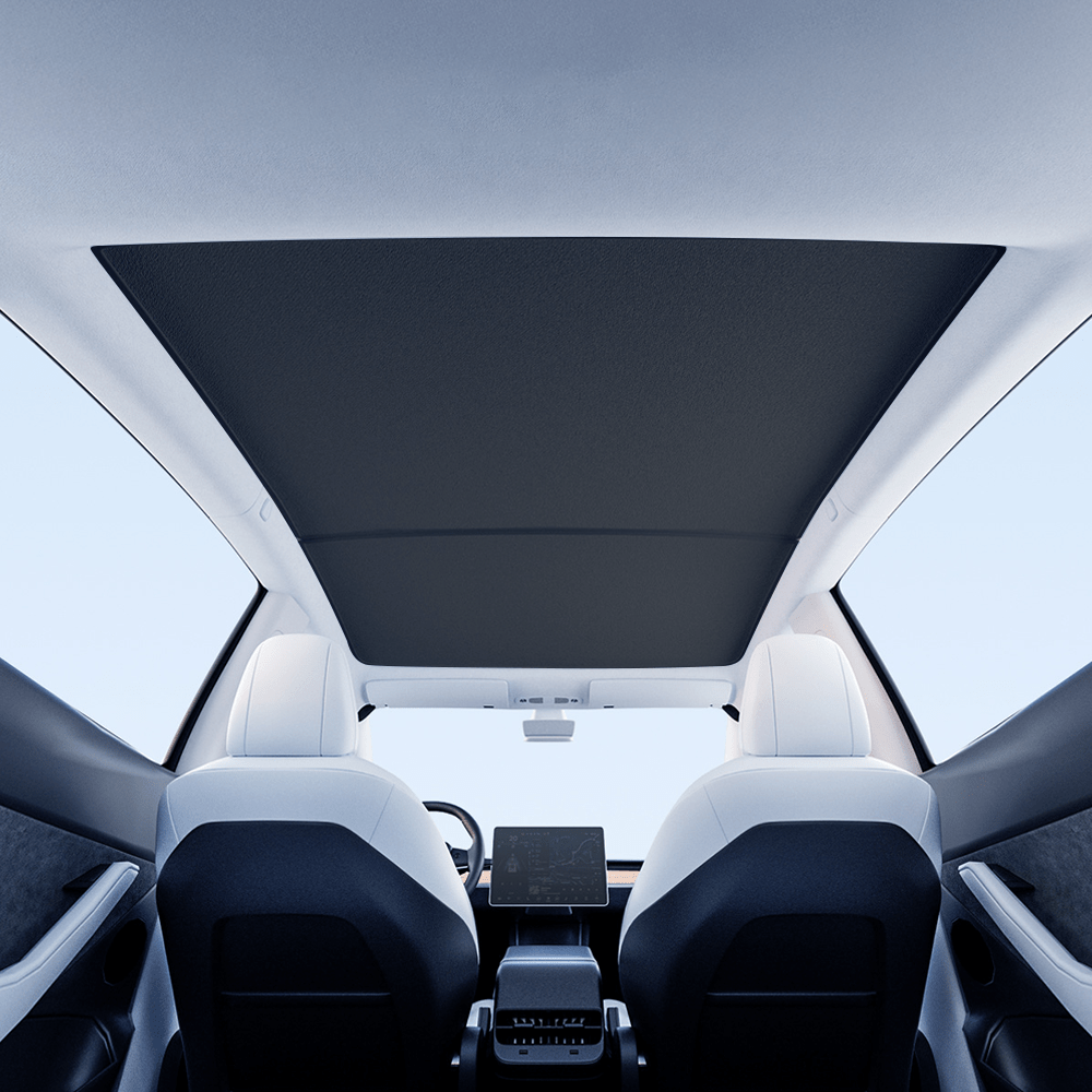 Glass Roof Sunshade for Tesla Model Y | Sikunuo