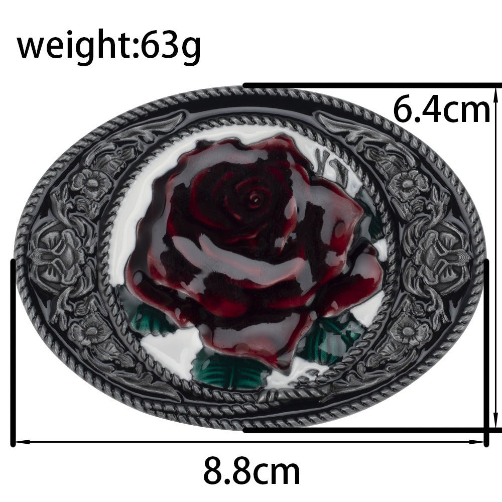 Rose Belt Buckle