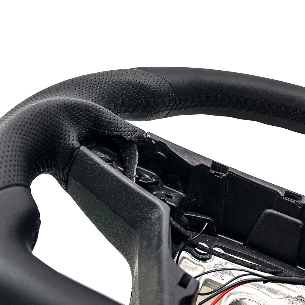 Sikunuo Touch Horn Round Steering Wheel Replacement for Tesla Model S / X 2021-2023
