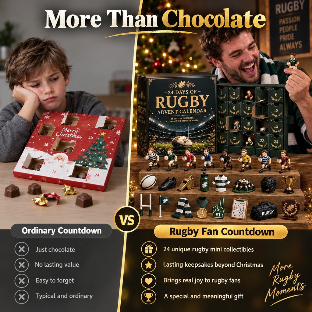 Rugby Advent Calendar 2026 - 24 Rugby Miniatures and Surprises