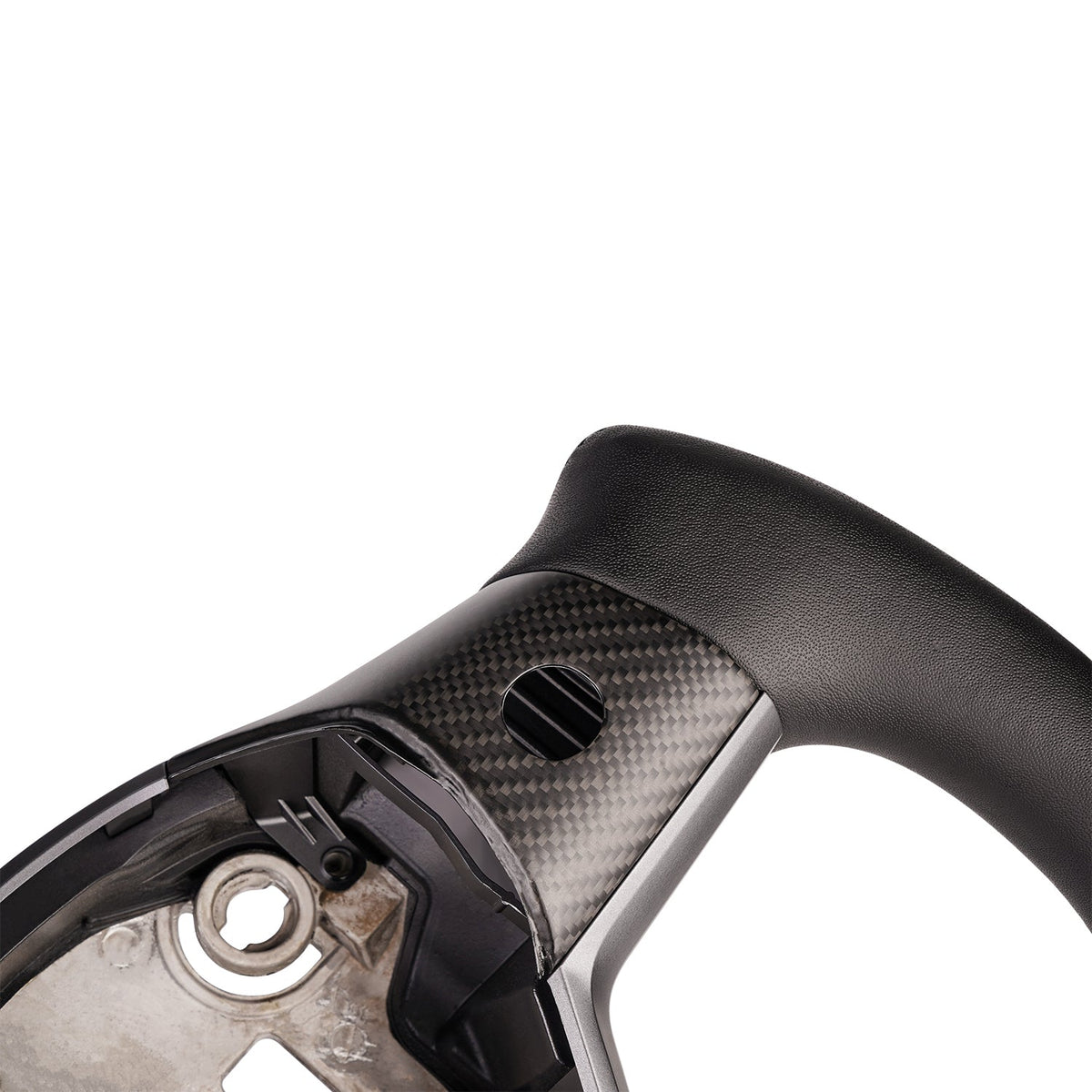 Sikunuo Yoke Carbon Fiber Steering Wheel for Tesla Model 3 / Y【Style 34】