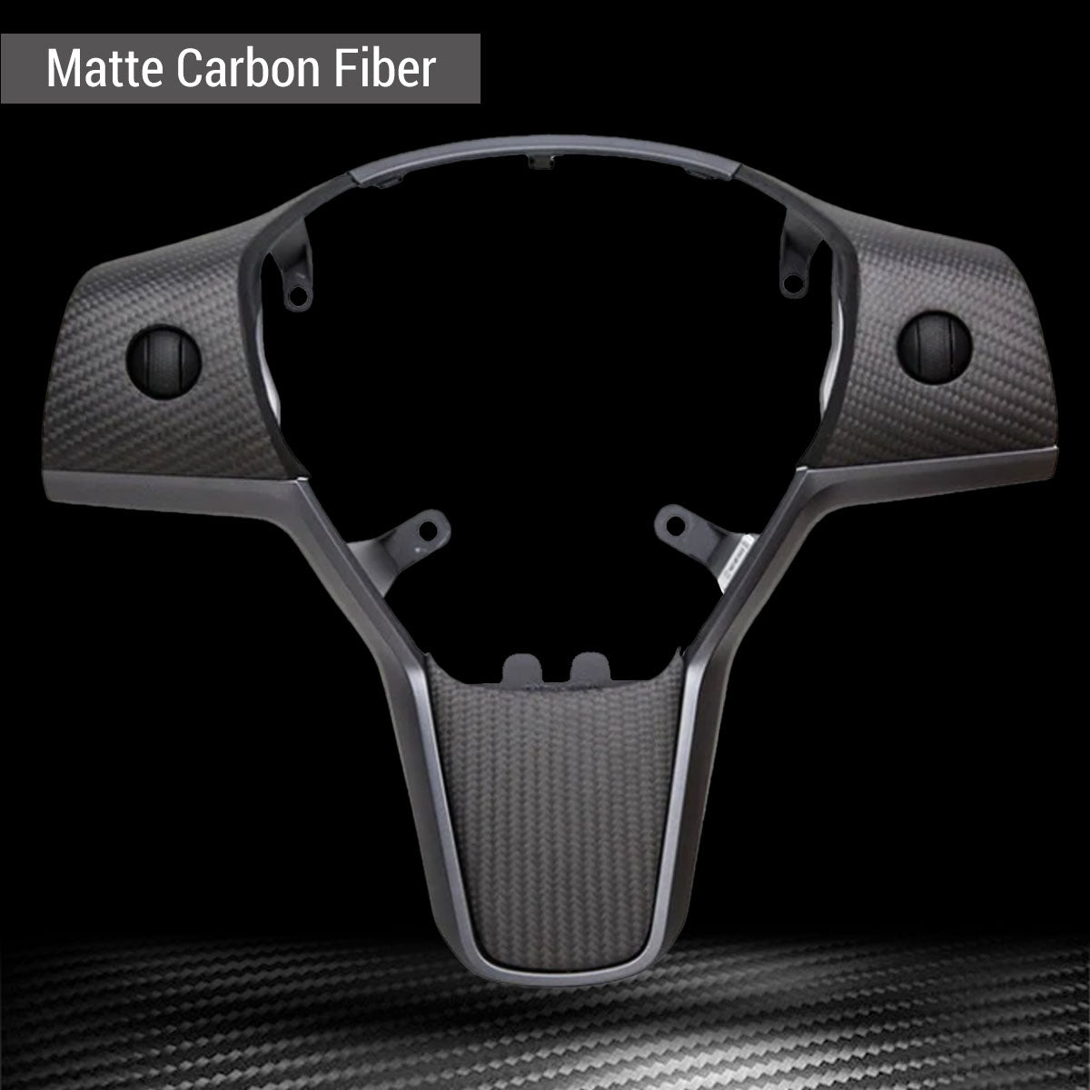 Sikunuo Yoke Carbon Fiber Steering Wheel for Tesla Model 3 / Y【Style 34】