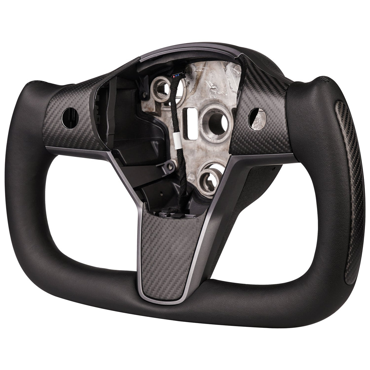 Sikunuo Yoke Carbon Fiber Steering Wheel for Tesla Model 3 / Y【Style 34】