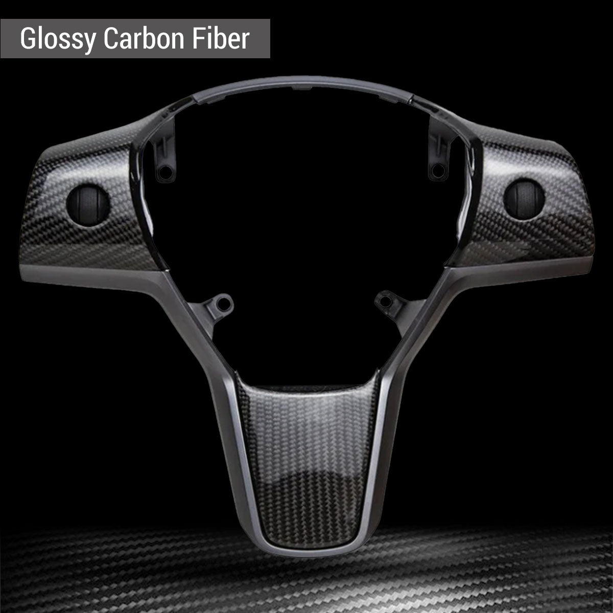 Sikunuo Yoke Carbon Fiber Steering Wheel for Tesla Model 3 / Y【Style 34】