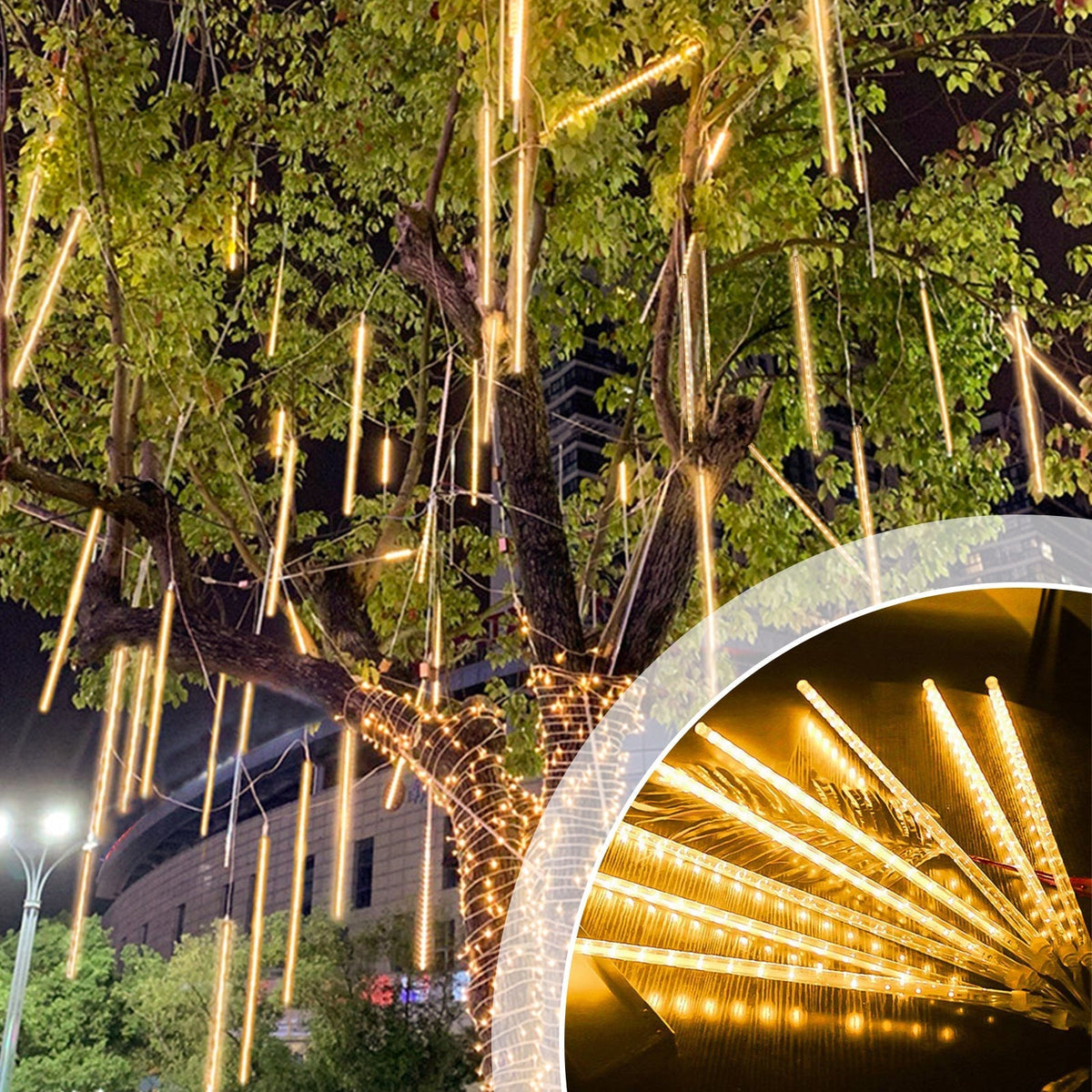 LED Meteor Shower String Light 360 LEDs IP44