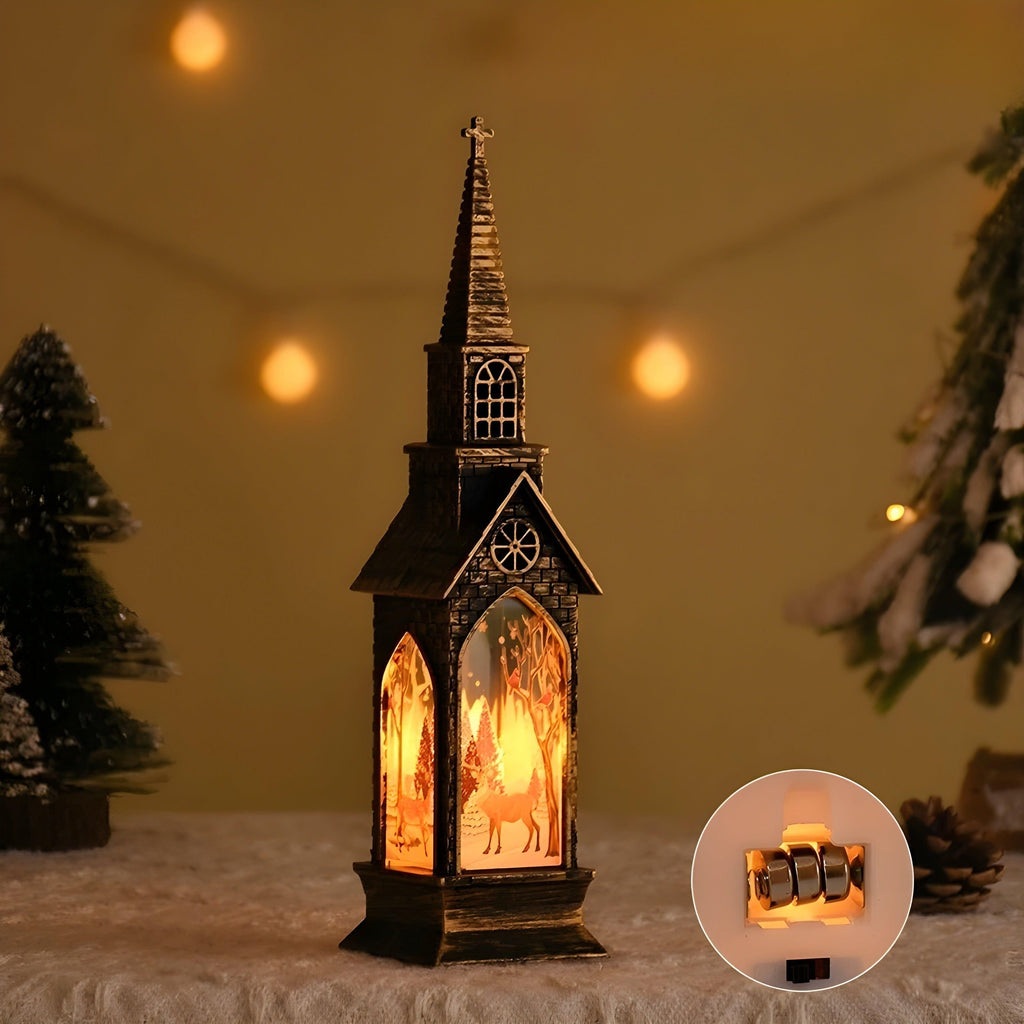 HolidayGlow Light - Modern Christmas Ornament LED Light