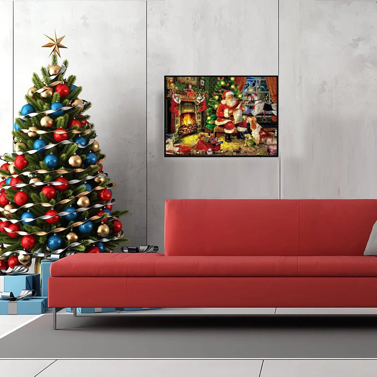 Kerstpuzzel voor Volwassenen – 1000 Stukjes Kerstthema voor Gezellige Feestdagen