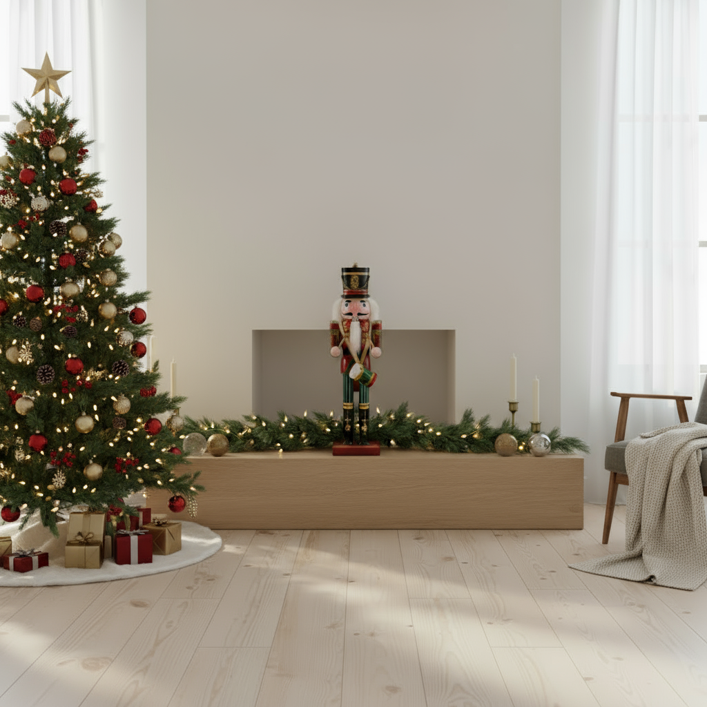 Nutcracker Figure | Classic Christmas Decoration Made of Resin