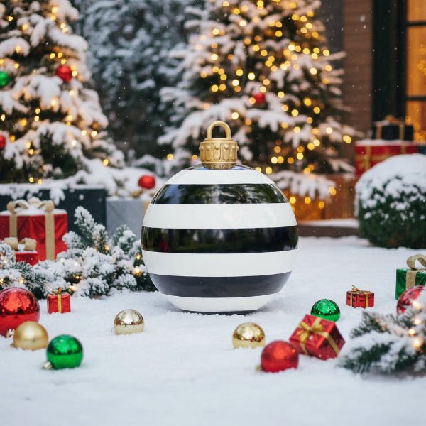 Large, Weatherproof Christmas Baubles for Indoor & Outdoor Use