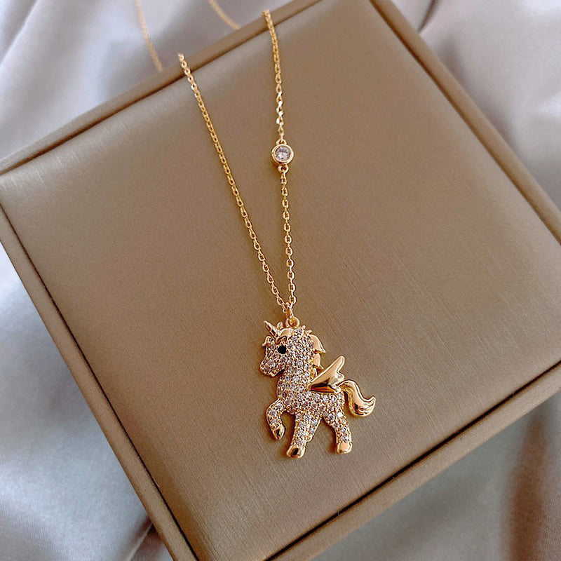 Angel Unicorn Necklace
