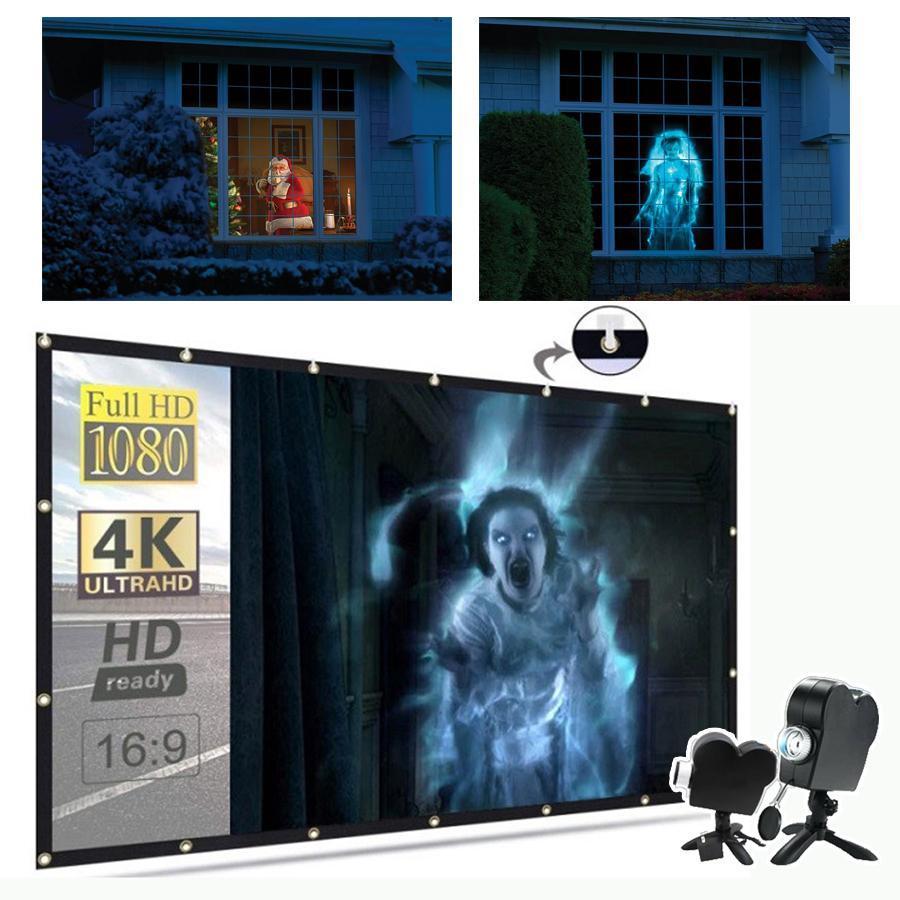 SpookGlow Holographic Projector | Transform your space with enchanting Halloween projections