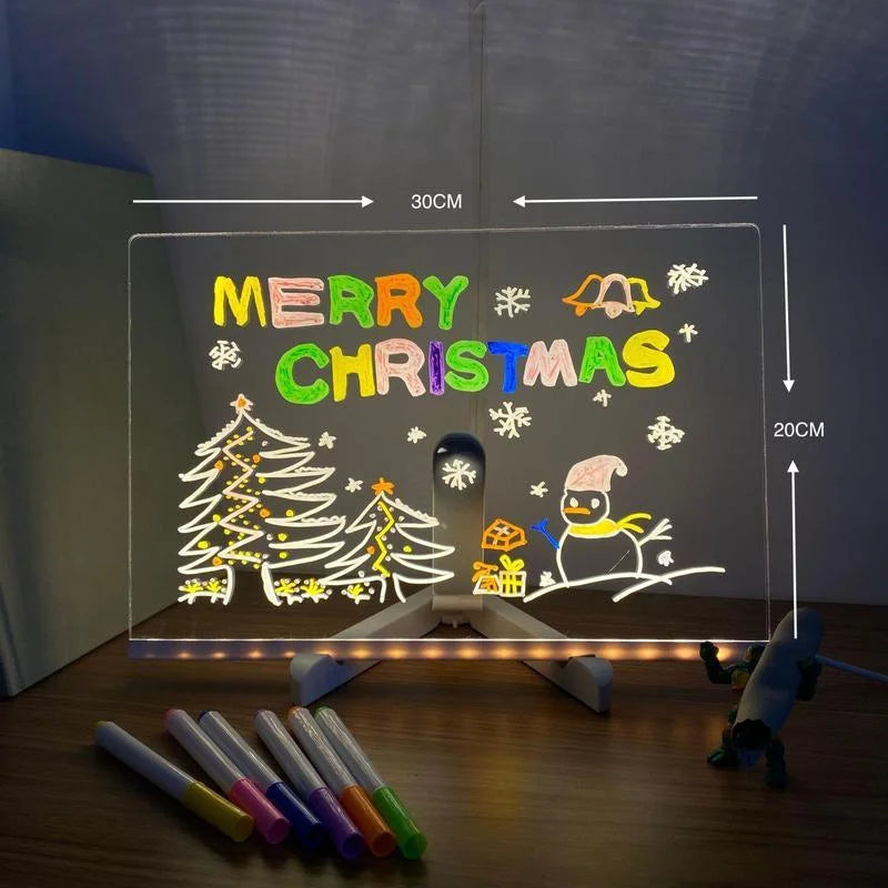 Children's LED Notice Board with Colors