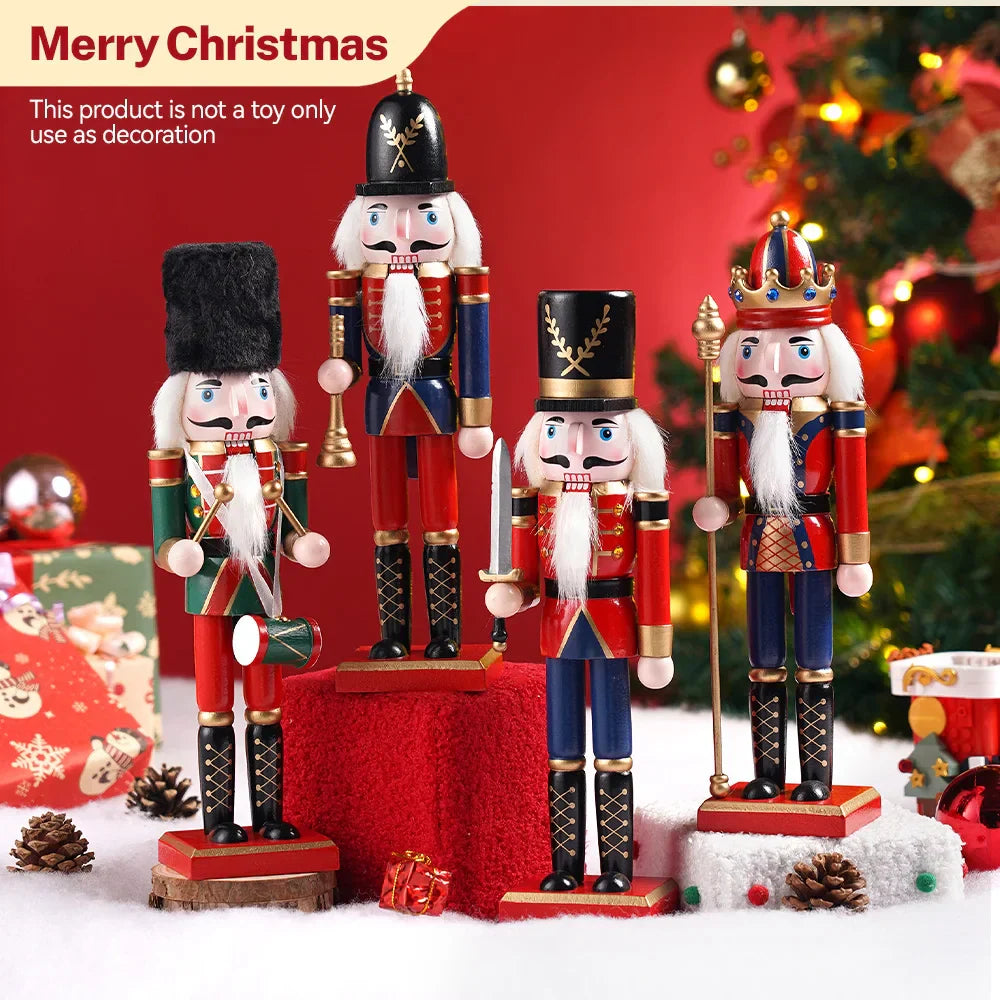 Nutcracker Soldier | Wooden Figure Erzgebirge 30 cm Vintage