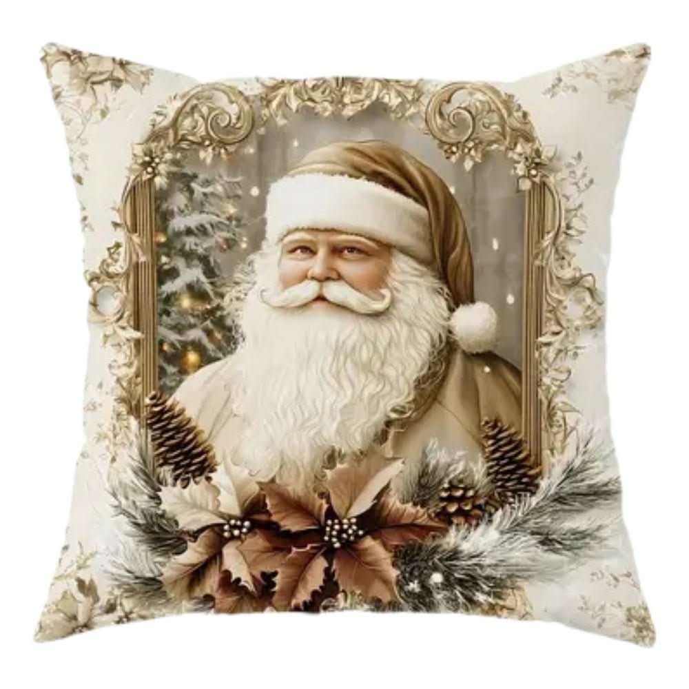 Christmas Pillow Covers with Festive Designs