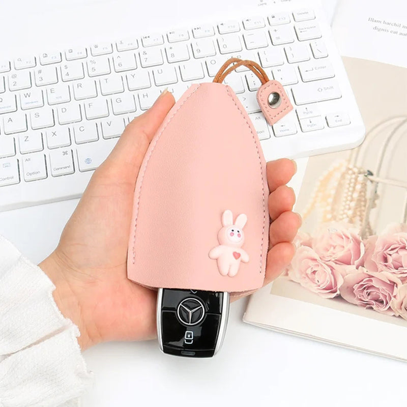 Key pouch made of PU leather