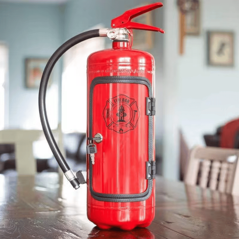 "My Cave My Rules" Gift Can Bar Fire Extinguisher